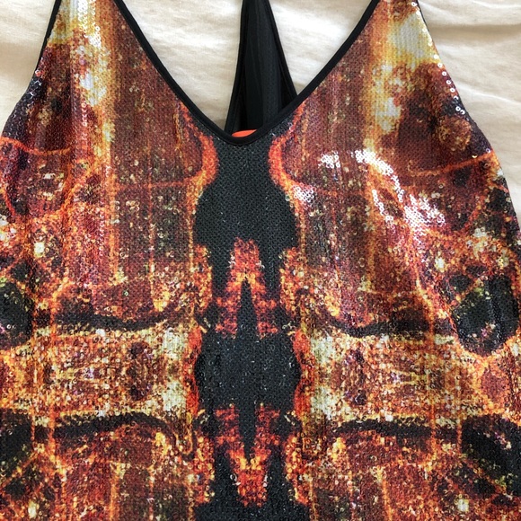 Clover Canyon Dubai in the Sky Sequin Dress XS - Picture 4 of 7